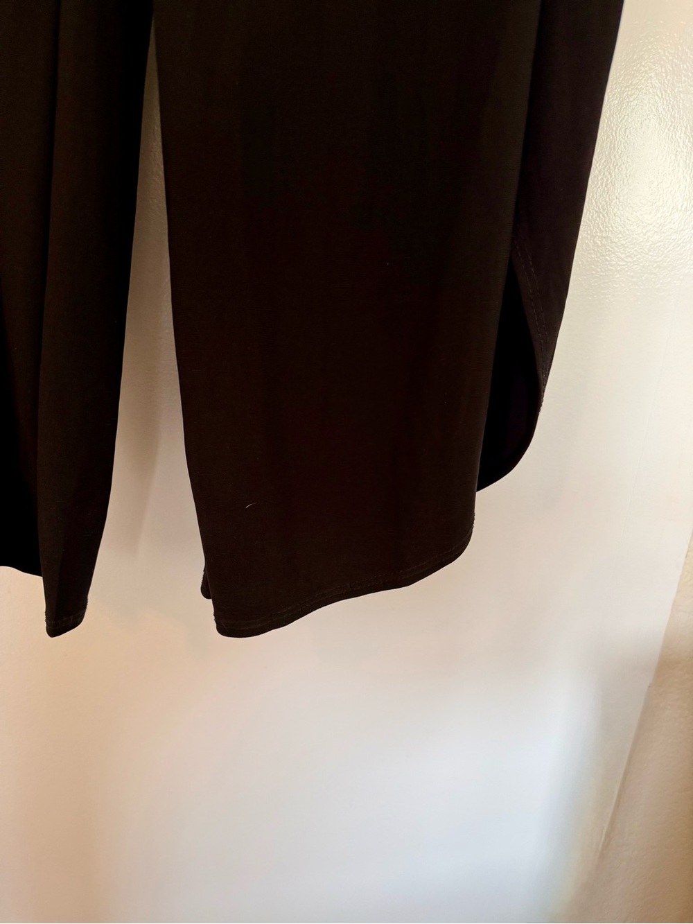 Nicole Miller Black Sleeveless Faux-Wrap Jumpsuit - Picture 8 of 8